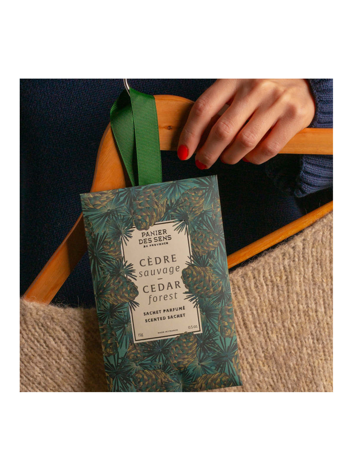 Scented Sachet Cedar wood 15g
