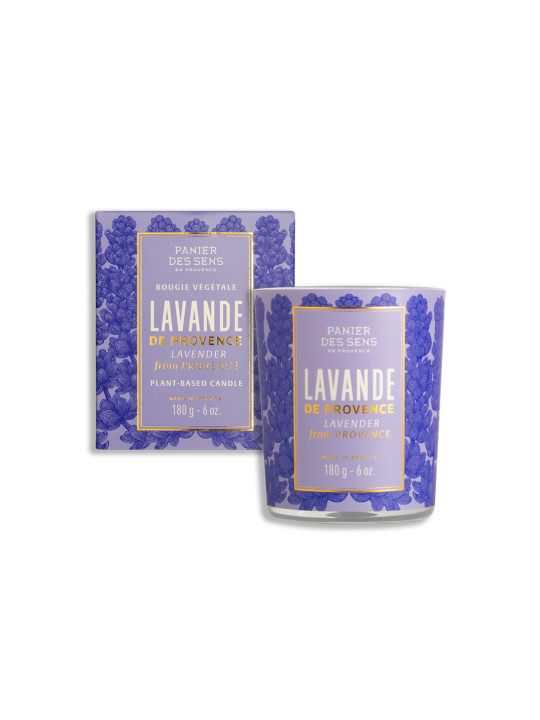 Pflanzliche Kerze Lavendel 180g