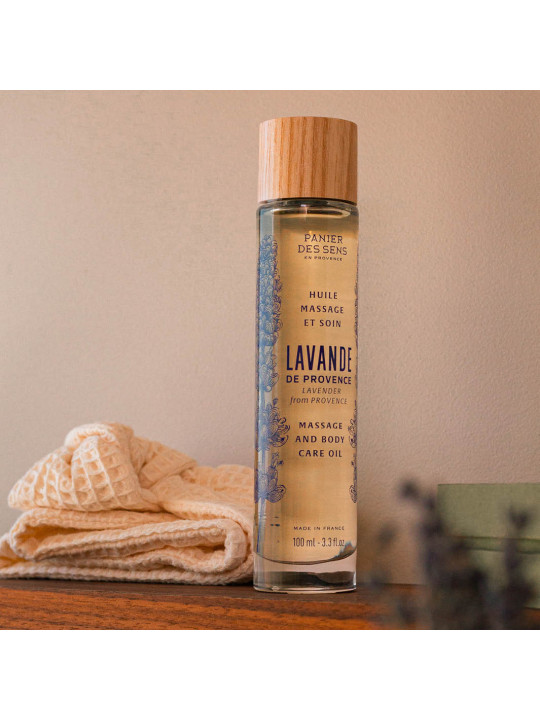 Olio da massaggio e cura Lavanda 100ml