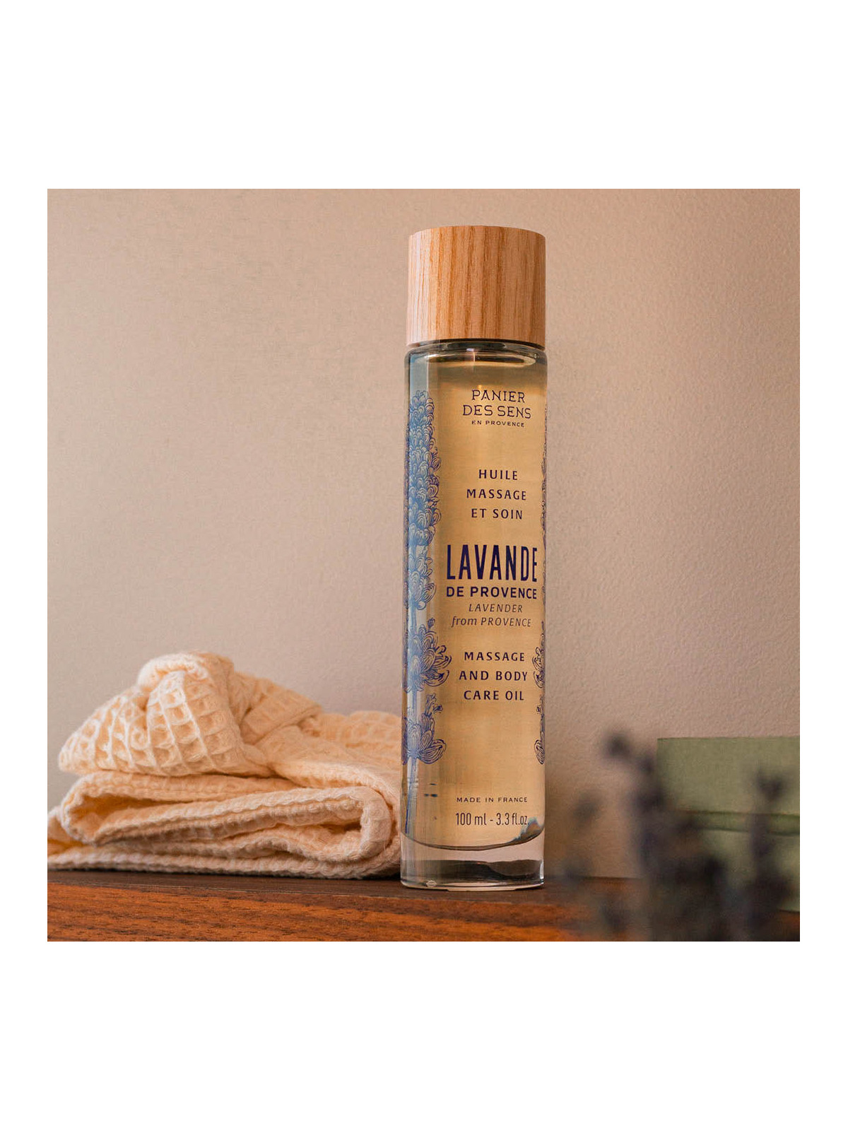 Huile Massage et soin Lavande 100ml