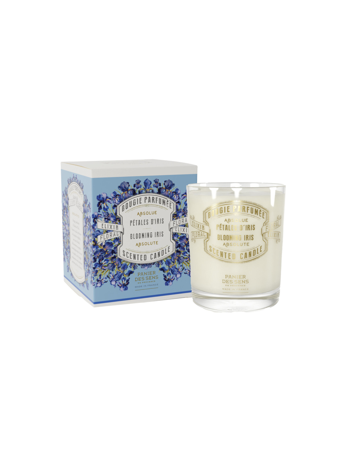 Candela 180g | Petali Di Iris