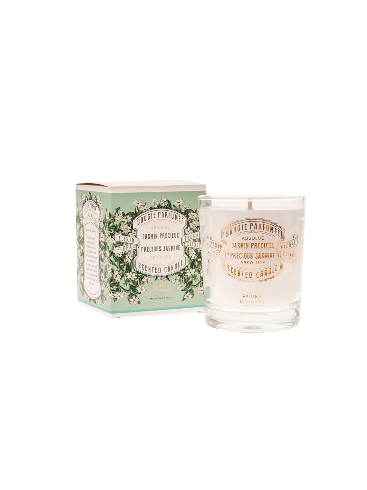 TESTEUR ABSOLUES Bougie parfumée Jasmin Précieux 180g