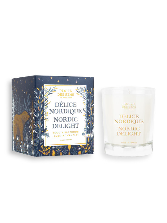 TESTEUR NOEL 24 Bougie parfumée Délice Nordique 180g