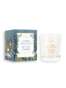 TESTEUR NOEL 24 Bougie parfumée Ambre Argenté 180g