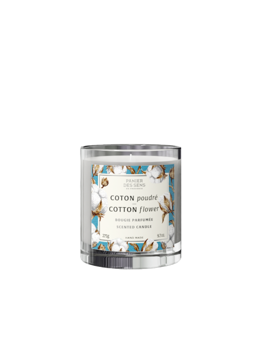 TESTEUR MAISON Bougie parfumée Coton poudré 275g