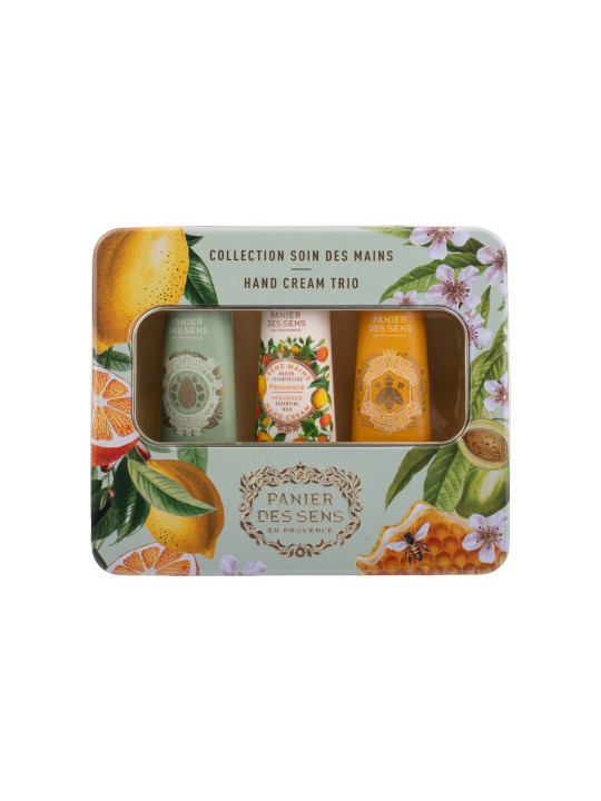 Coffret 3 Crèmes mains 30ml Miel Amande Provence