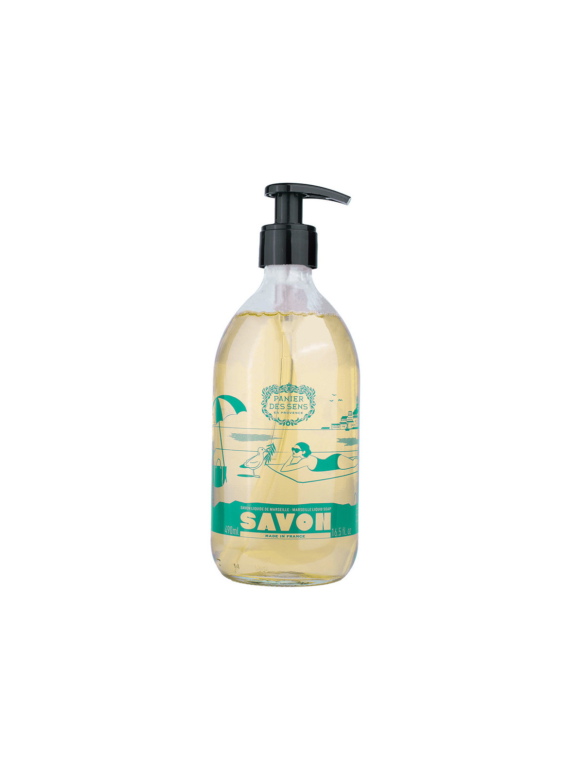 LmtdED 26 Glasflasche Olive 490ml