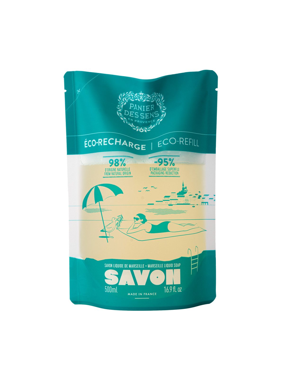 Eco refillsoap Olive 500ml 16,9oz